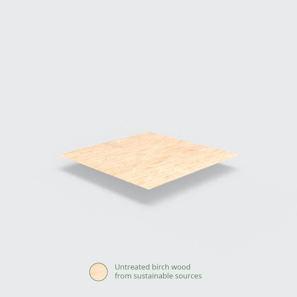 Vegware 6in wooden spoon (QTY:1000)