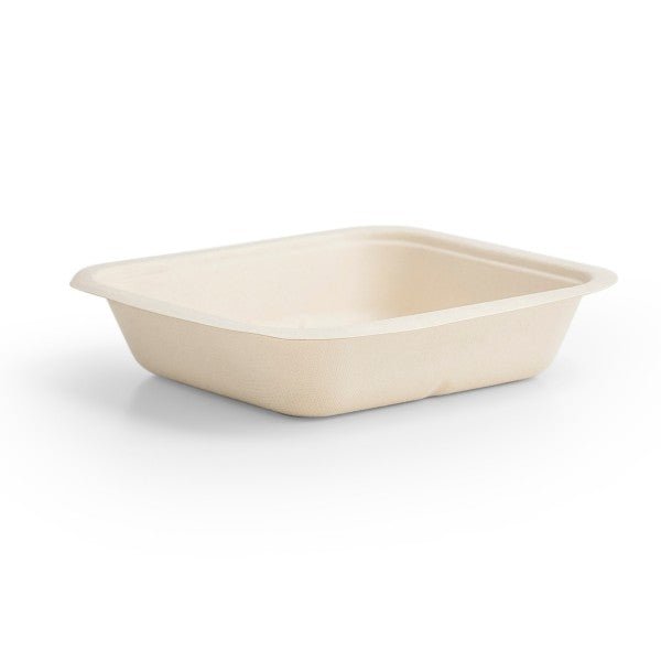 Vegware Nourish Gourmet 22oz Square (V4), Natural Molded Fiber (QTY:600)