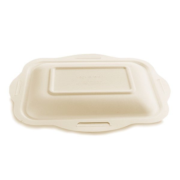 Vegware Nourish Gourmet Lid (V5), Natural Molded Fiber (QTY:600)