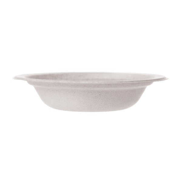 Vegware 12oz bowl, white molded fiber (QTY:1000)