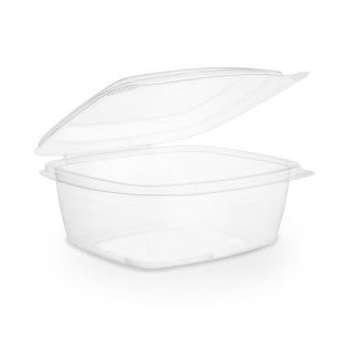 24oz PLA hinged deli container (QTY:200)