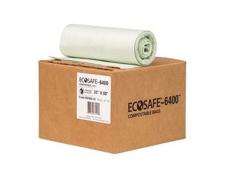 45 Gal Compostable Bag/Liner - 35X50 (QTY:90)