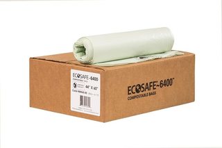 60 Gal Compostable Bag/Liner - 44X60 (QTY:60)