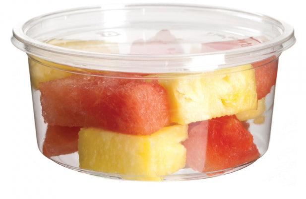 Compostable Round Deli Containers - 12 oz. (QTY:500)