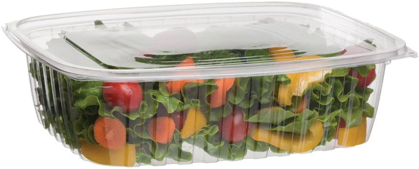 Compostable Rectangular Deli Containers - 48 oz. (QTY:200)