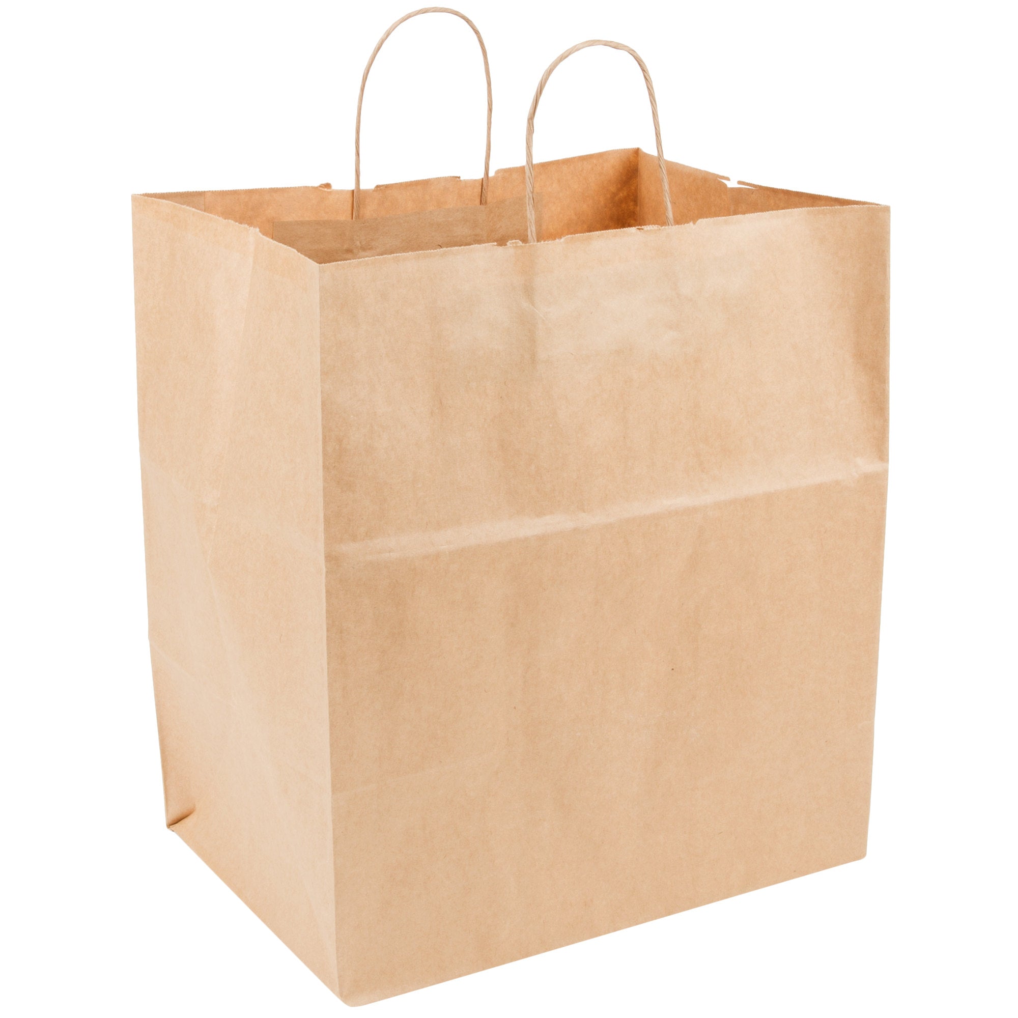 Duro Super Royal Kraft Shopping Bag w/handles - 87145 (QTY:200)