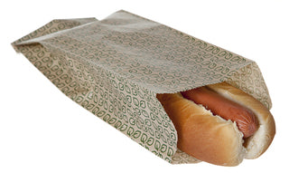 Compostable Grease-Resistant Paper Sleeve--3.5x9x2in (QTY:2000)