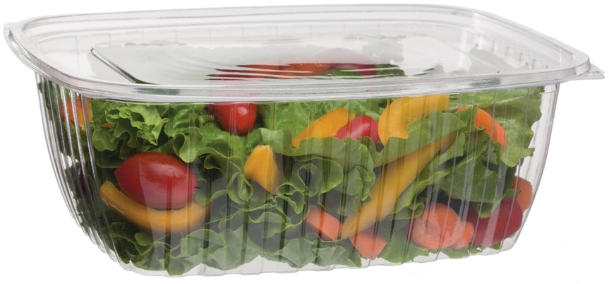 Compostable Rectangular Deli Containers - 64 oz. (QTY:200)