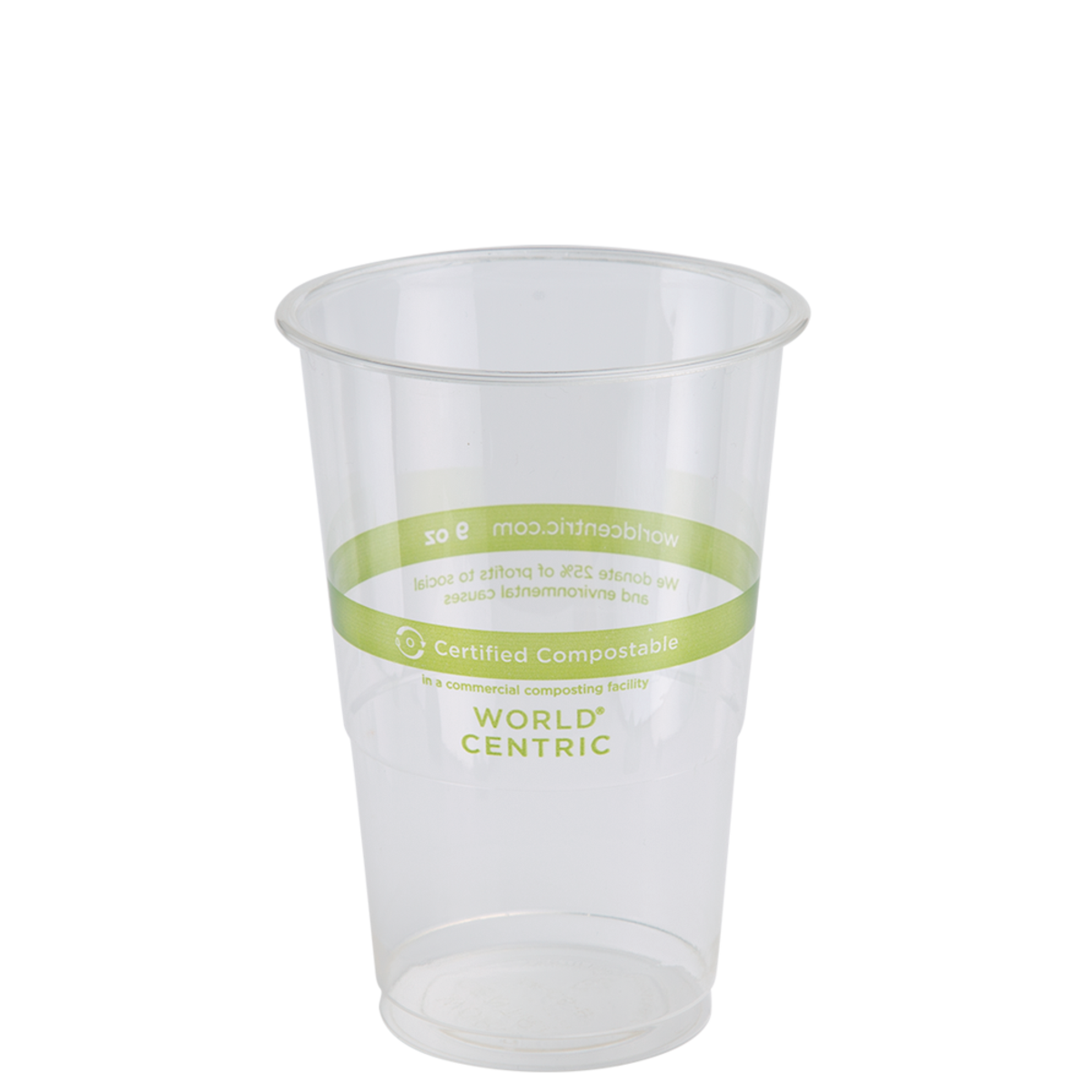 World Centric, 9 oz Compostable Cold Cup (QTY:2000)