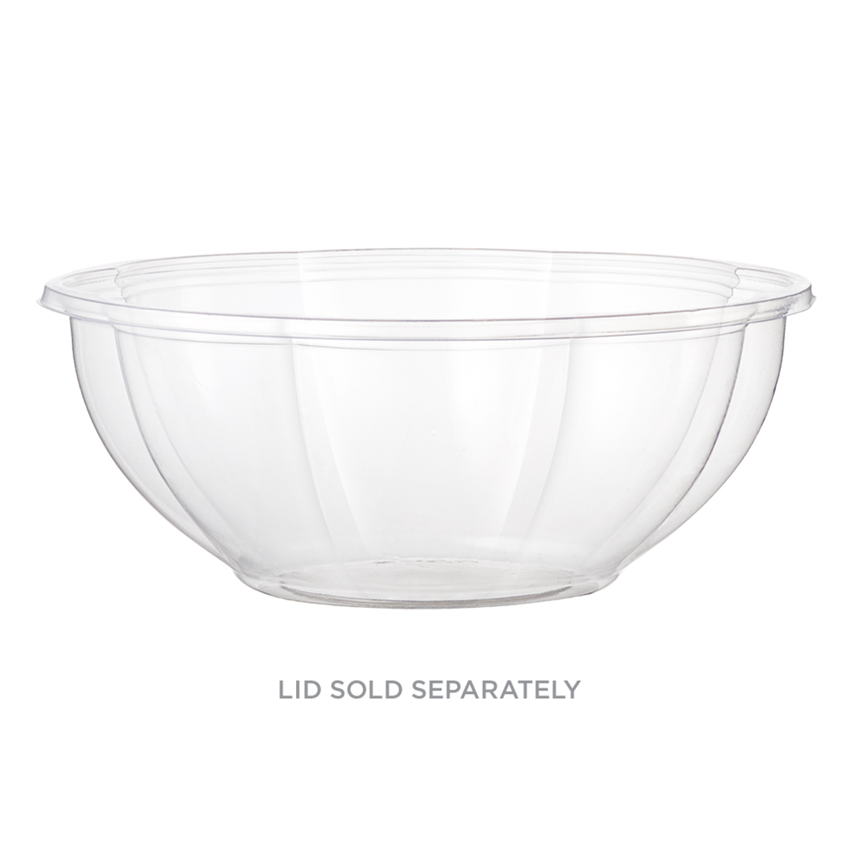 World Centric 24 oz Salad Bowl, Clear (SKU: SB-CS-24)