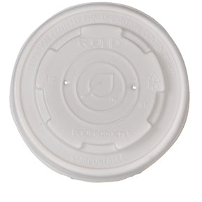 EcoLid Compostable Food Container Lids - Fits 4 oz. Soup Containers (QTY:400)