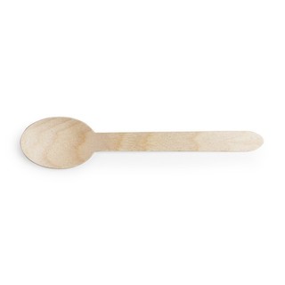 Vegware 6in wooden spoon (QTY:1000)