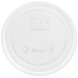 Compostable Round Deli Container Lids - Universal (QTY:500)