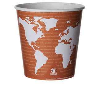World Art Compostable Soup Containers - 4 oz. (QTY:1000)