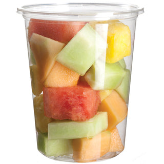 Compostable Round Deli Containers - 32 oz. (QTY:500)