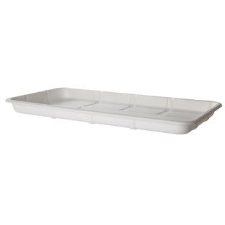 Compostable Sugarcane Meat & Produce Trays 14.75 x 8.25 x 1.06in (Size 25S) (QTY:200)